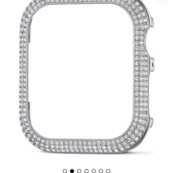 Rose Gold Rhinestone Apple Watch Case - Picture 1 of 5